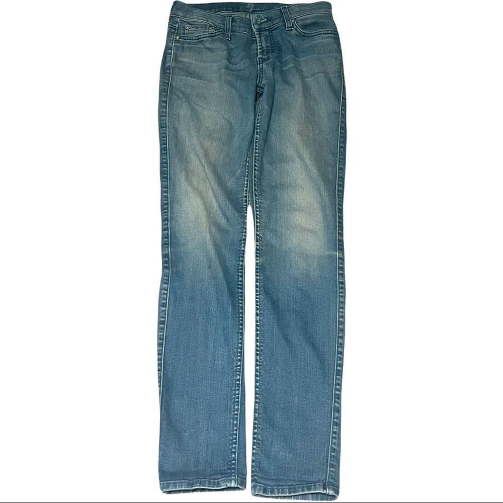 7 For All Mankind The Slim Cigarette Jeans Sz 26